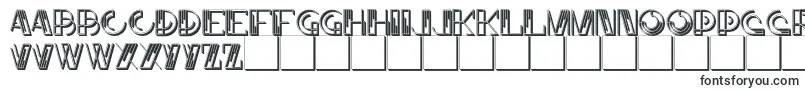 Шрифт JMH Linart II Caps – ретро шрифты