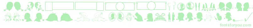 Lisätietoja JMH Memorias Dingbats-fontista JMH Memorias Dingbats-fontti – vihreät fontit