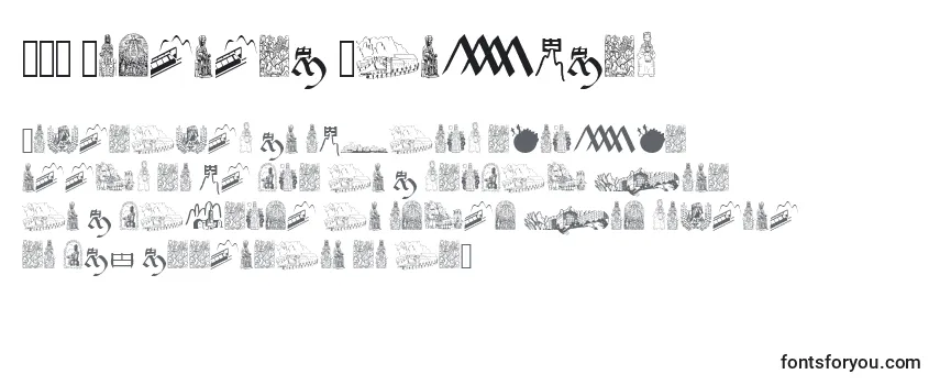 Schriftart JMH Moreneta Dingbats (130921)