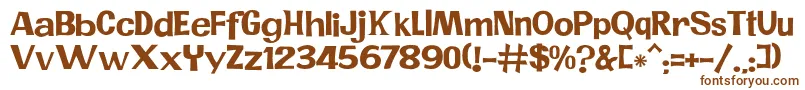 JMH PR Font – Brown Fonts