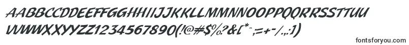 Шрифт JMH Pulp Paperback Italic – летние шрифты