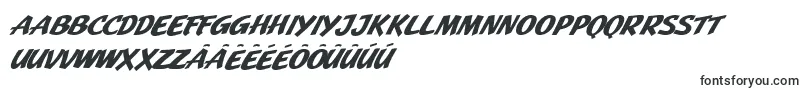 Шрифт JMH Pulp PaperbackBold Italic – фризские шрифты