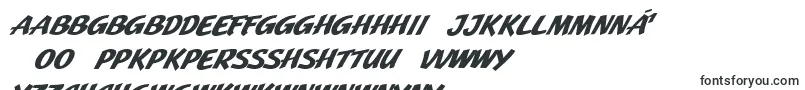 Fonte JMH Pulp PaperbackBold Italic – fontes igbo