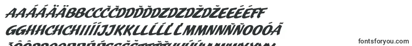 JMH Pulp PaperbackBold Italic-Schriftart – slowakische Schriften