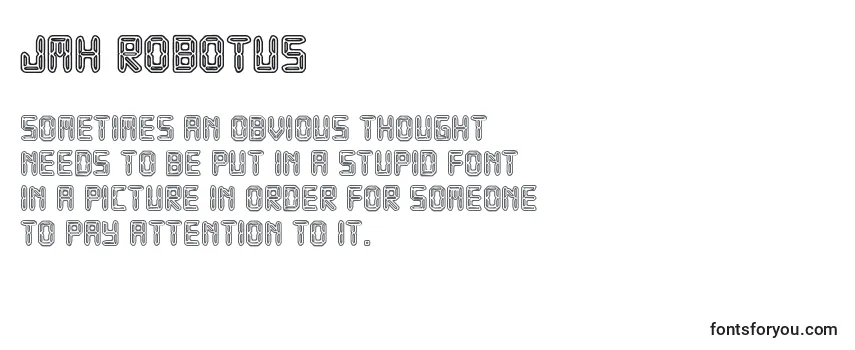 JMH Robotus Font