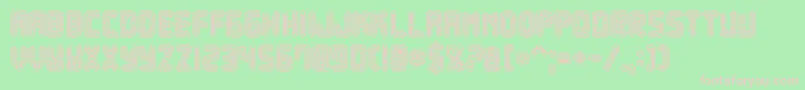Lisätietoja JMH Robotus-fontista JMH Robotus-fontti – vaaleanpunaiset fontit vihreällä taustalla