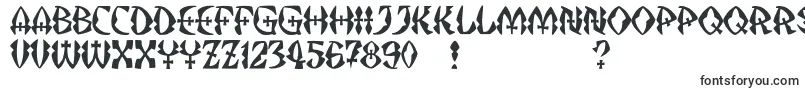 Шрифт JMH Strigoi II – OTF шрифты