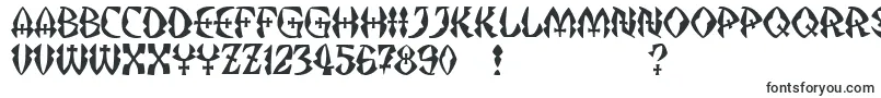 Шрифт JMH Strigoi II – шрифты для Adobe