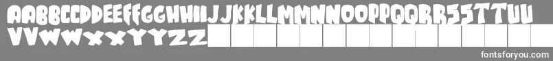 JMH TALES Font – White Fonts on Gray Background