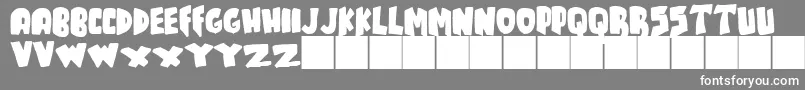 JMH TALES Font – White Fonts on Gray Background