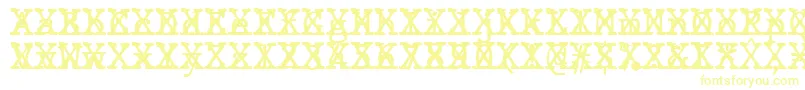 JMH Typewriter mono Cross Font – Yellow Fonts