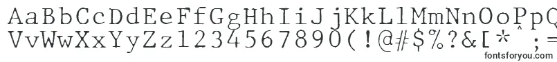 Шрифт JMH Typewriter mono Fine – шрифты для Corel Draw