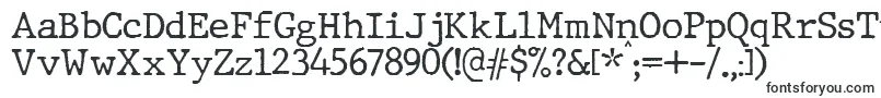 JMH Typewriter-fontti – Fontit Google Chromelle