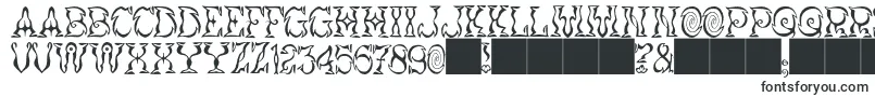 Шрифт JMH Vortice – декоративные шрифты