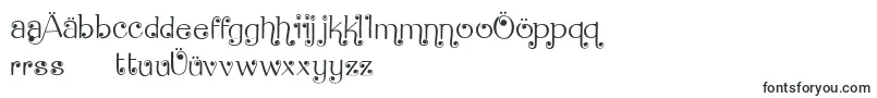 Шрифт DeanmartinSwing – немецкие шрифты