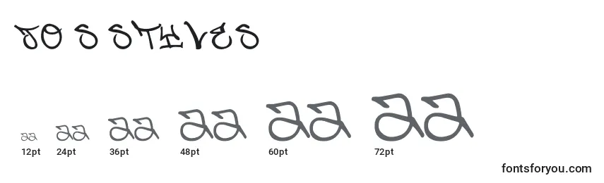 Jo s Styles Font Sizes