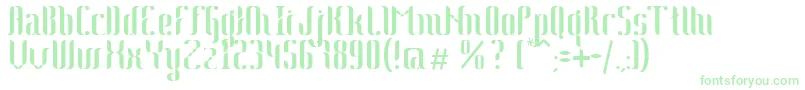 Johanna-Schriftart – Grüne Schriften