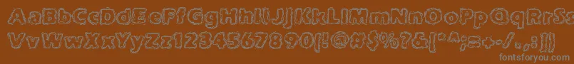 More about joltcaff Font joltcaff Font – Gray Fonts on Brown Background