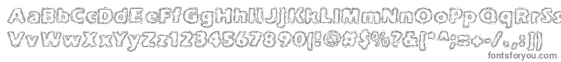 joltcaff-Schriftart – Graue Schriften