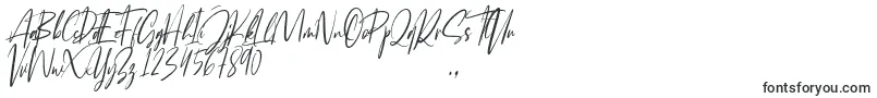 Шрифт Josephine – каллиграфические шрифты
