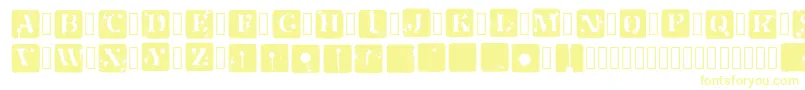 JotSpInverted Regular Font – Yellow Fonts