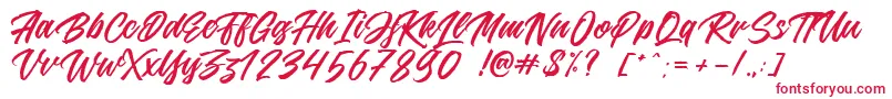 Jouska Font – Red Fonts