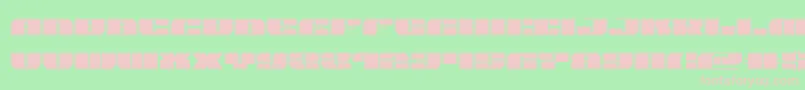 joyshark Font – Pink Fonts on Green Background