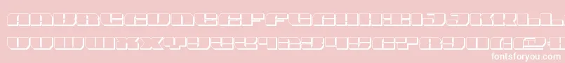 joyshark3d Font – White Fonts on Pink Background