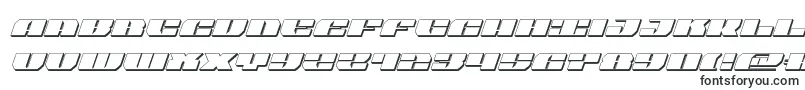 Шрифт joyshark3dital – контурные шрифты