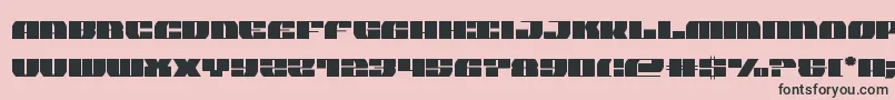 joysharkcond Font – Black Fonts on Pink Background