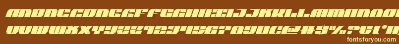 fuente joysharkcondital – Fuentes Amarillas Sobre Fondo Marrón