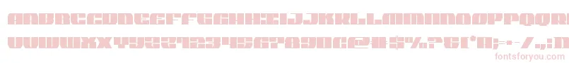 joysharkextraconden Font – Pink Fonts on White Background