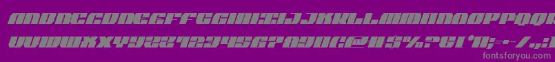 Шрифт joysharkextracondenital – серые шрифты на фиолетовом фоне