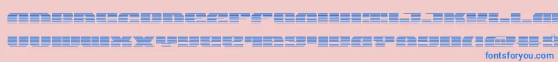 joysharkgrad Font – Blue Fonts on Pink Background