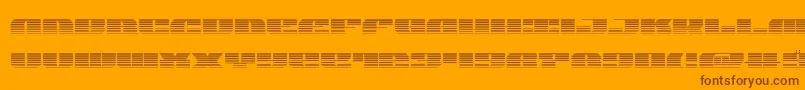 joysharkgrad Font – Brown Fonts on Orange Background