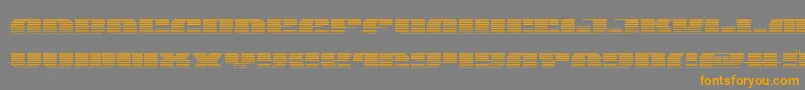 joysharkgrad Font – Orange Fonts on Gray Background