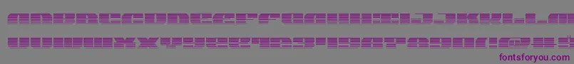 joysharkgrad Font – Purple Fonts on Gray Background