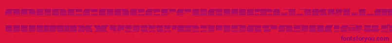 joysharkgrad Font – Purple Fonts on Red Background