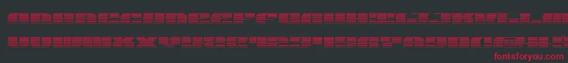 joysharkgrad Font – Red Fonts on Black Background
