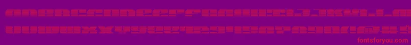 Fonte joysharkgrad – fontes vermelhas em um fundo violeta