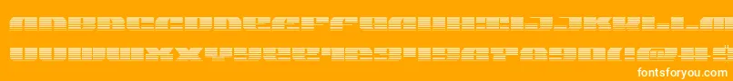 joysharkgrad Font – White Fonts on Orange Background