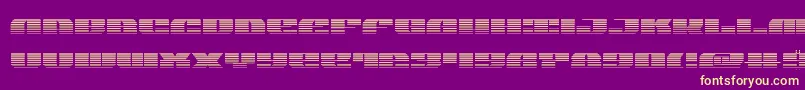 joysharkgrad Font – Yellow Fonts on Purple Background
