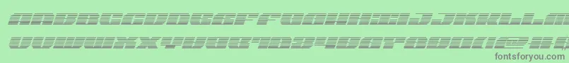joysharkgradital Font – Gray Fonts on Green Background