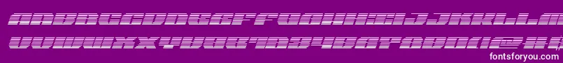joysharkgradital Font – White Fonts on Purple Background