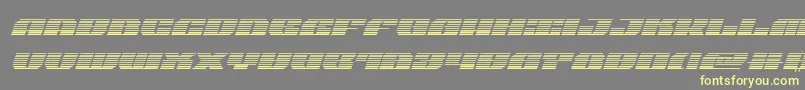 joysharkgradital Font – Yellow Fonts on Gray Background
