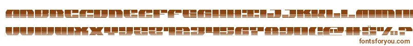 joysharkhalfsemicond Font – Brown Fonts on White Background