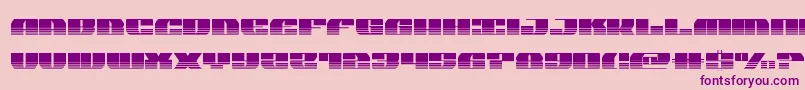 joysharkhalfsemicond Font – Purple Fonts on Pink Background