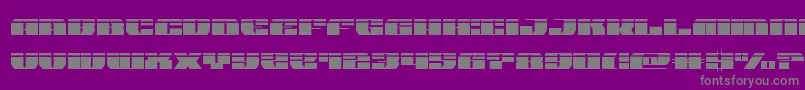 Weitere Informationen zur joysharklasersemicond-Schriftart joysharklasersemicond-Schriftart – Graue Schriften auf violettem Hintergrund