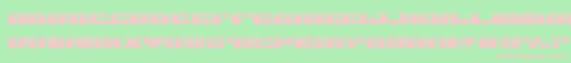 joysharklasersemicond Font – Pink Fonts on Green Background