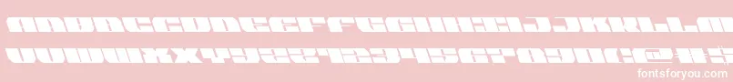 joysharkleft Font – White Fonts on Pink Background